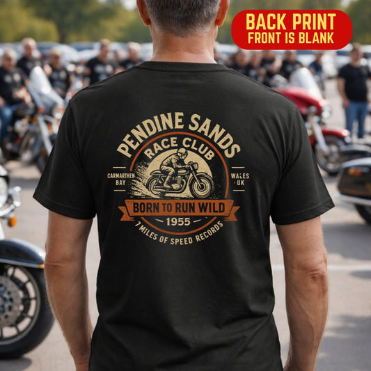 Pendine Sands Back Print T-Shirt