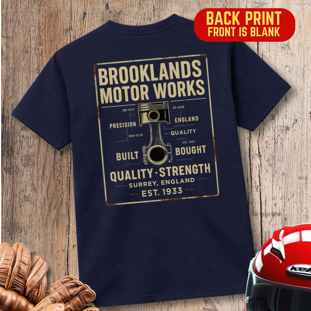 Brooklands Back Print T-Shirt