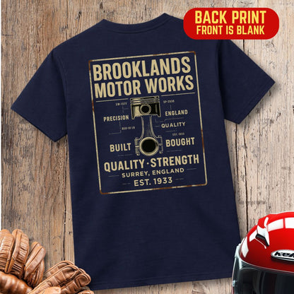 Brooklands Back Print T-Shirt