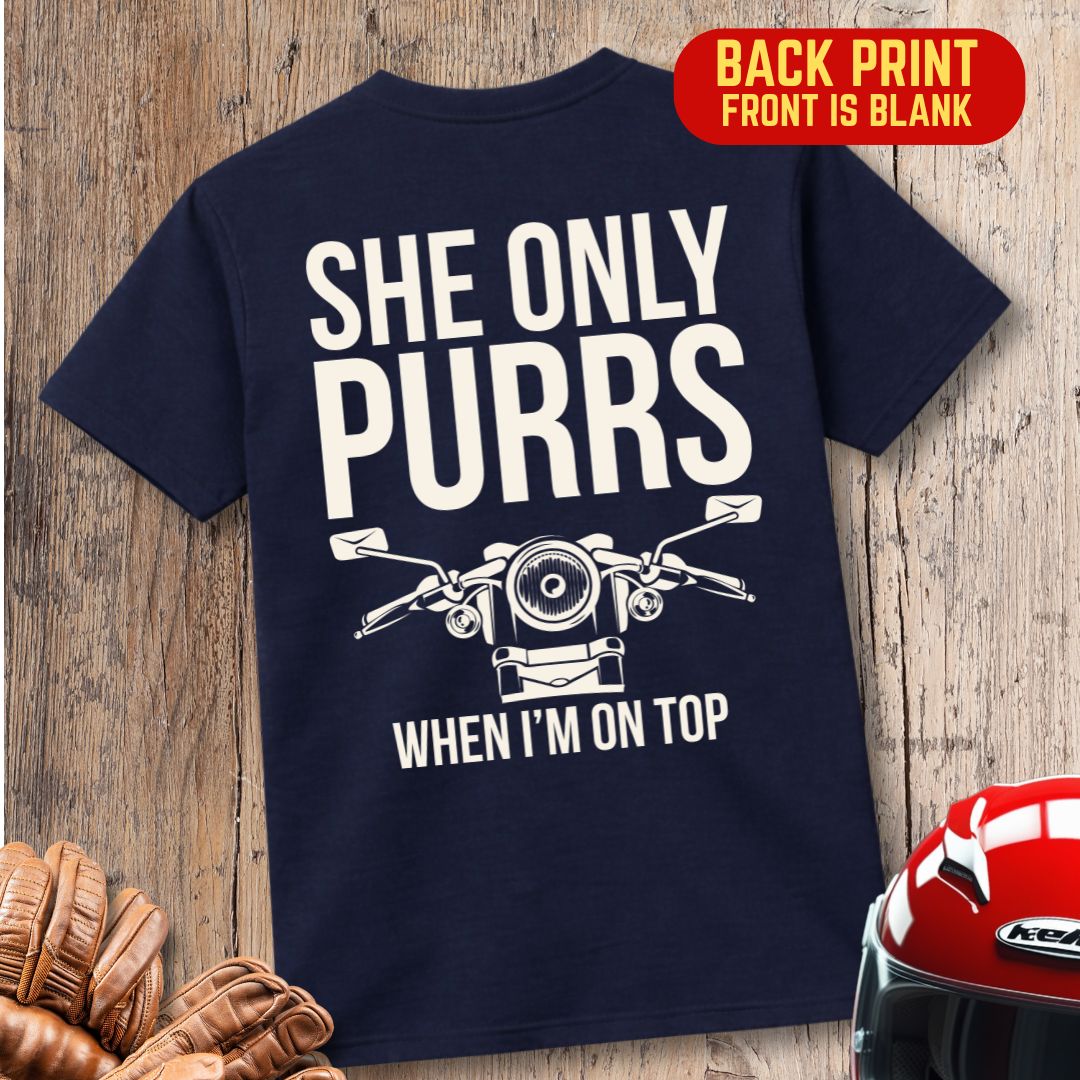 Purrs (Back Print) T-Shirt
