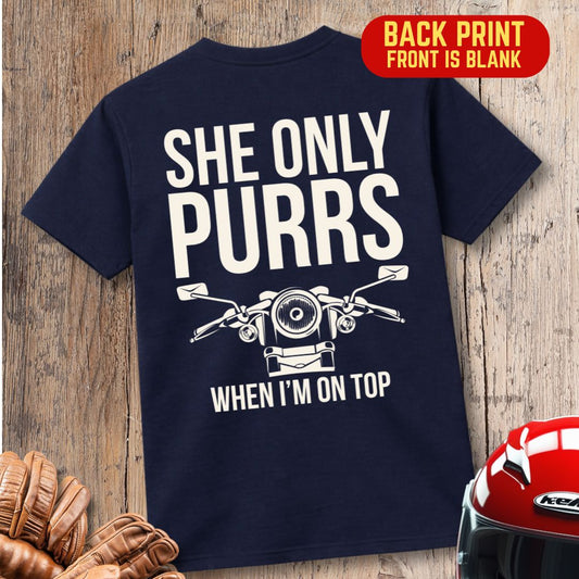 Purrs (Back Print) T-Shirt