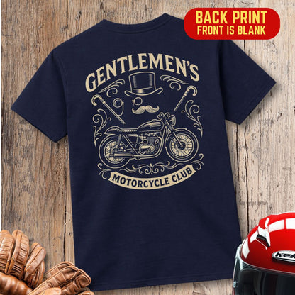 Gentlemen Back Print T-Shirt