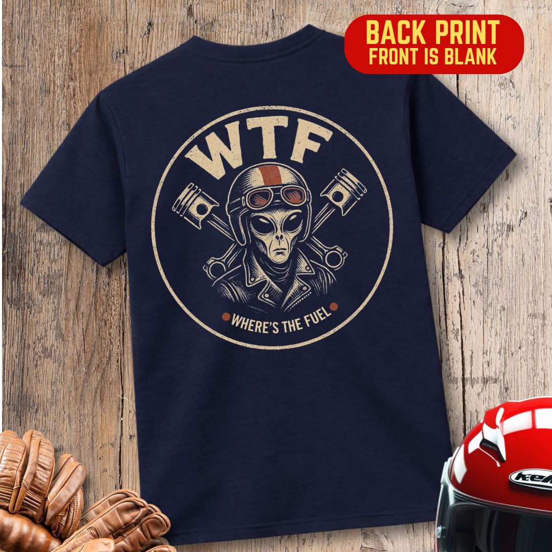 WTF Back Print T-Shirt