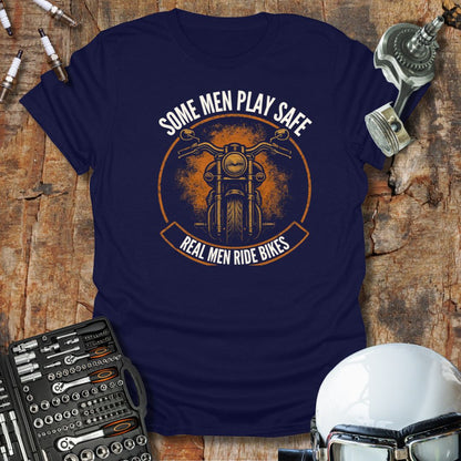 Real Men Ride Bikes T-Shirt