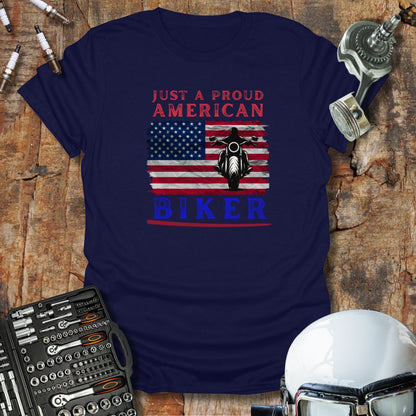 Just An American Biker T-Shirt