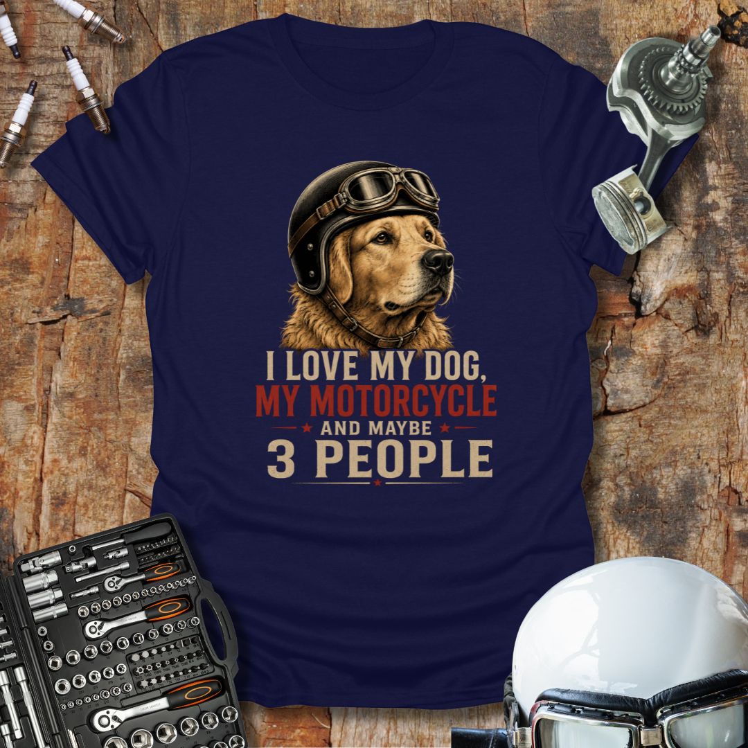 3 People Golden T-Shirt
