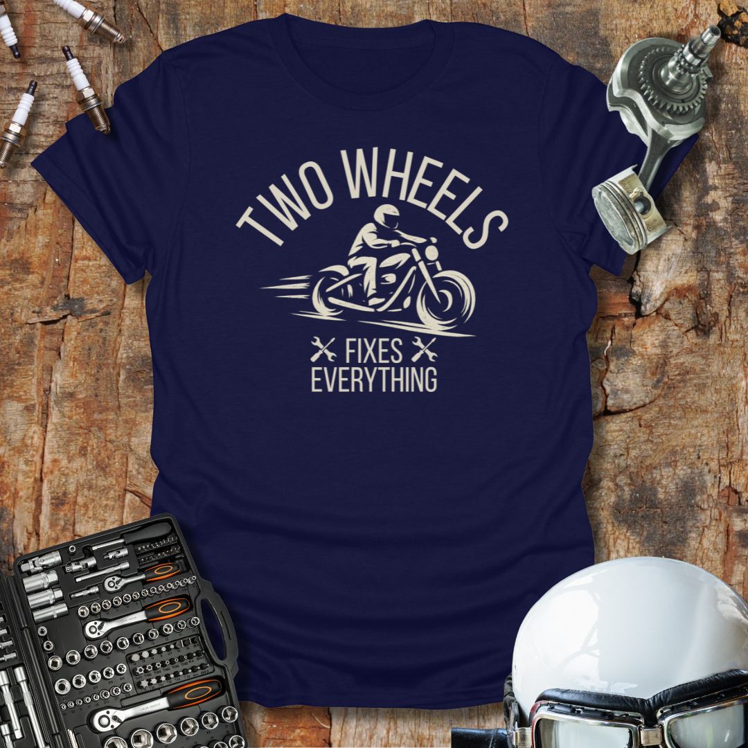 Two Wheels Fix T-Shirt