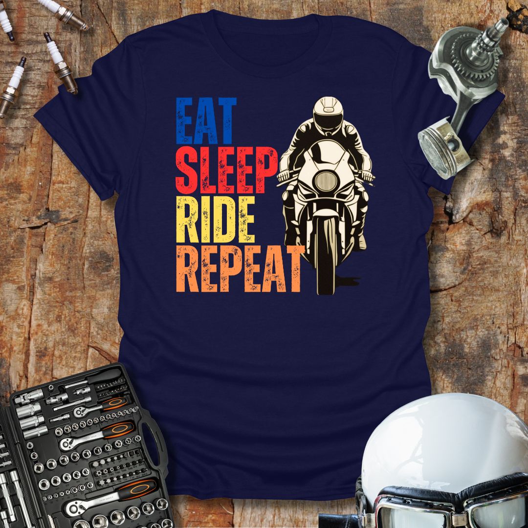 Eat Sleep Ride Repeat T-Shirt