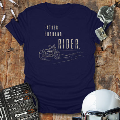 Father Husband Rider T-Shirt