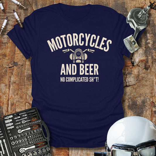 Motorcycles and Beer T-Shirt