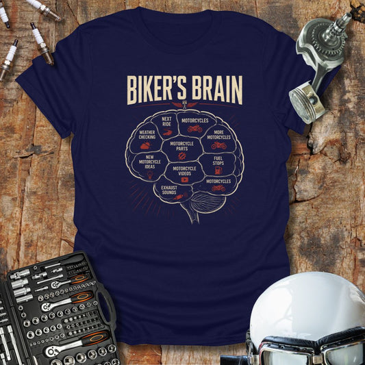 Biker's Brain T-Shirt