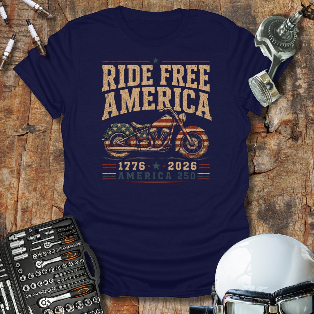 Ride Free America T-Shirt