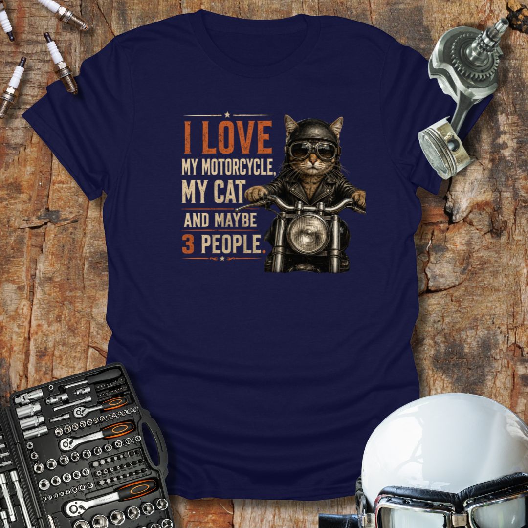 I Love My Cat T-Shirt