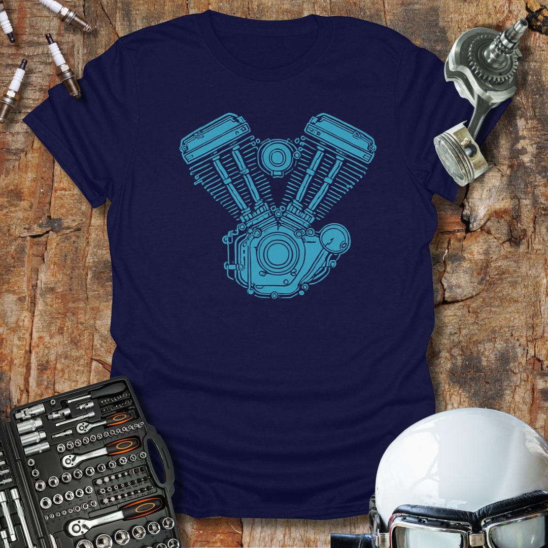 V-Twin Engine T-Shirt