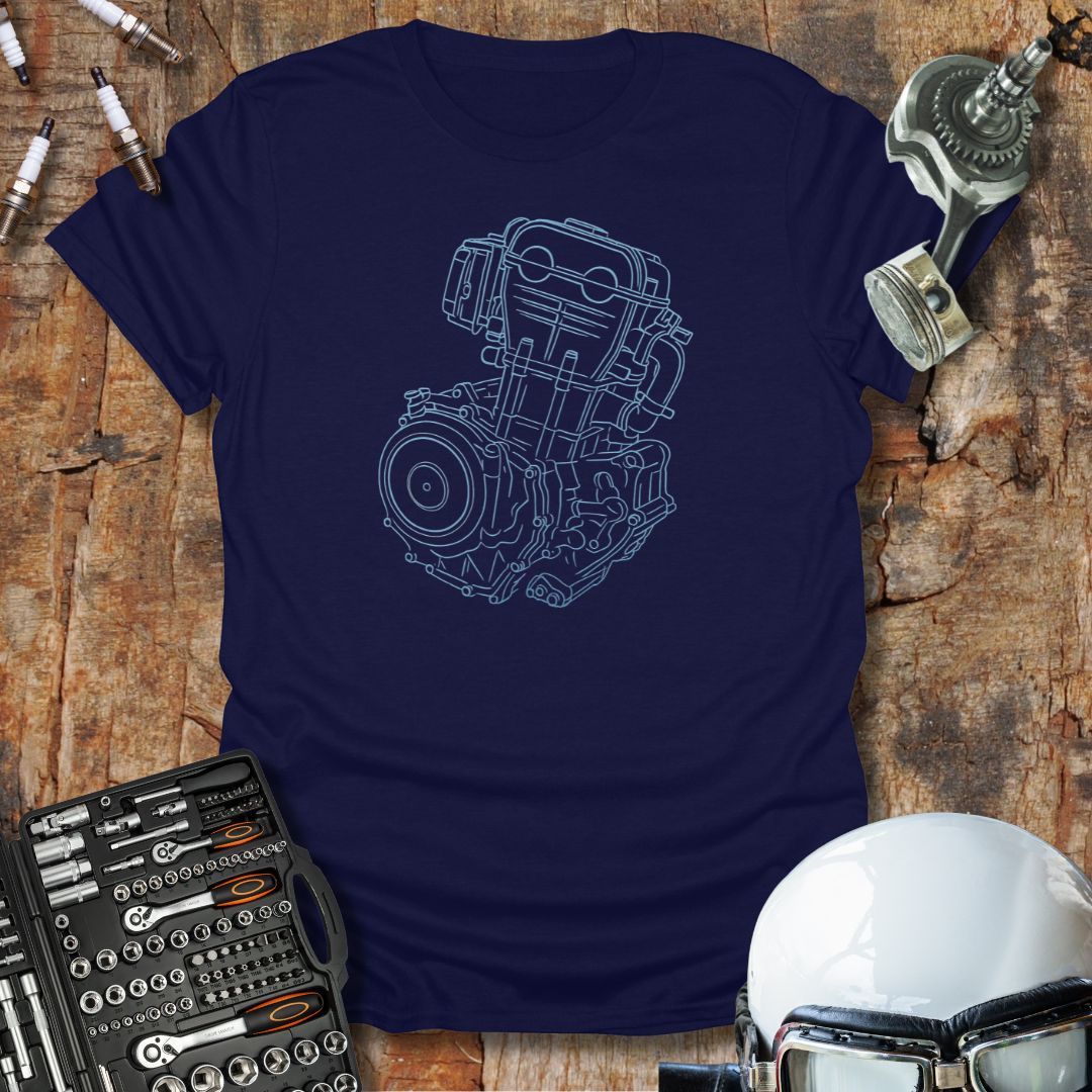 Single Cylinder Engine T-Shirt