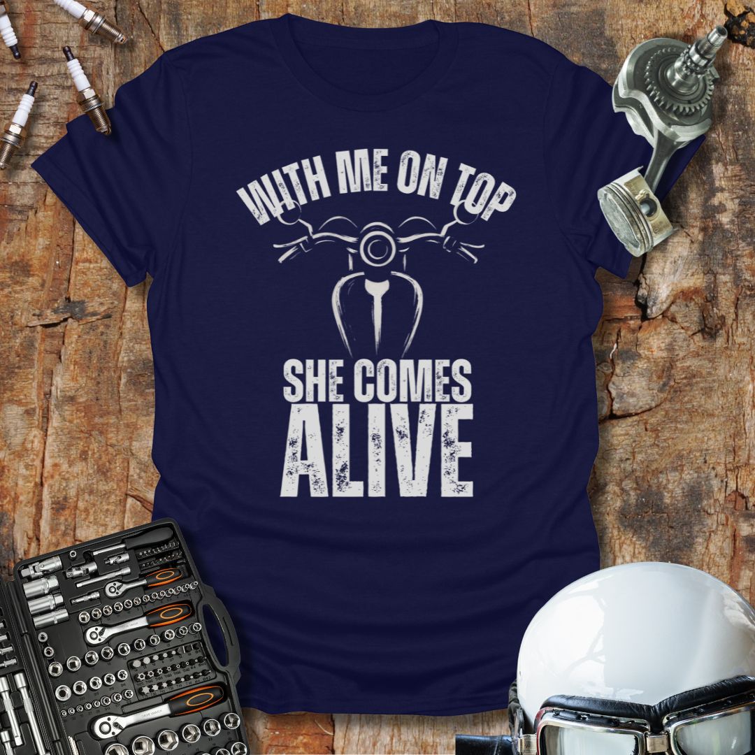 With Me On Top T-Shirt
