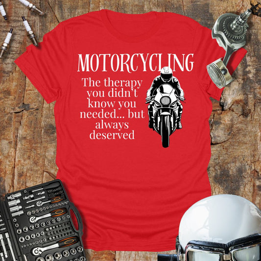 Motorcycling Therapy T-Shirt