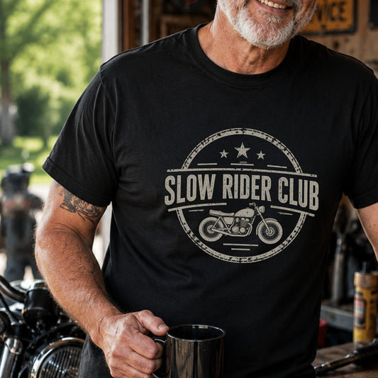 Slow Rider Club Badge T-Shirt