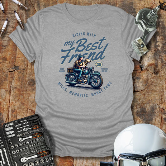 Riding with My Best Friend T-Shirt