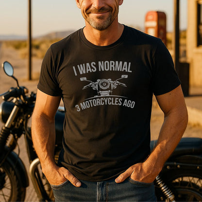 Three Motorcycles T-Shirt