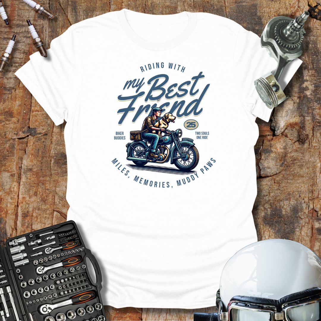 Riding with My Best Friend T-Shirt